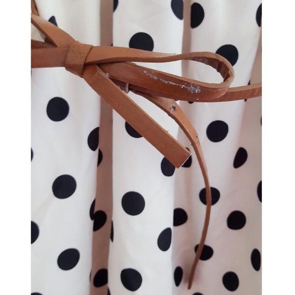 Modcloth Haute Dotty A-Line Dress - Picture 5 of 5